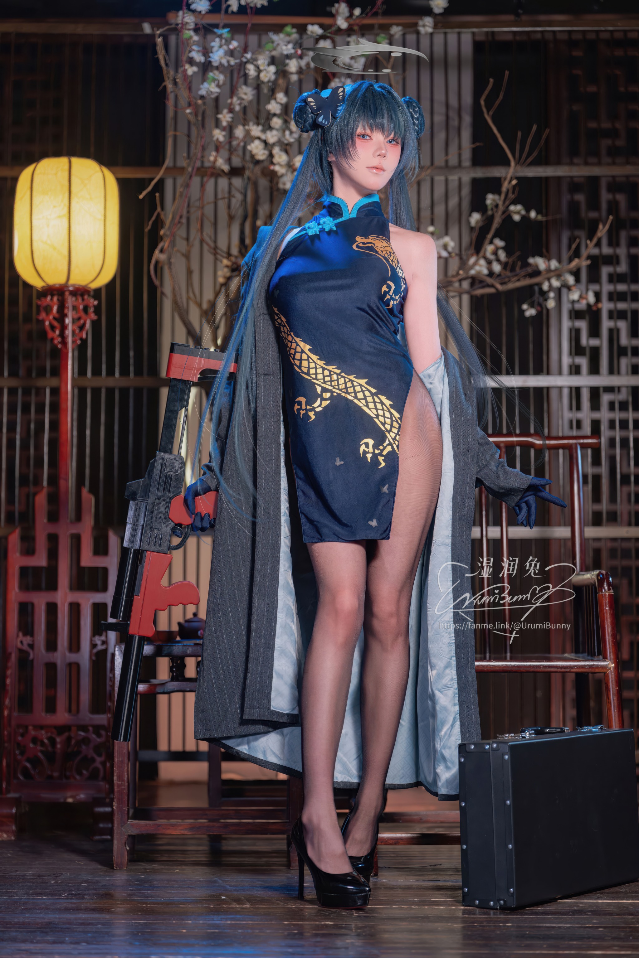 咬一口兔娘 - NO.277 (Yiko湿润兔) 碧蓝档案 龙华妃咲[123P2V]-XikXak